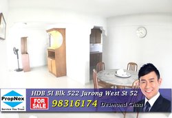 Blk 522 Jurong West Street 52 (Jurong West), HDB 5 Rooms #158168602